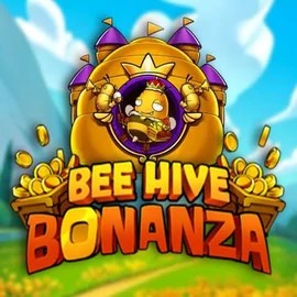 Bee Hive Bonanza online game logo by NetEnt on lyrabetcasino.eu