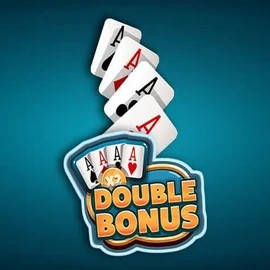 Official Poker logo: Double Double Bonus by Red Rake Gaming at Lyra Bet Casino