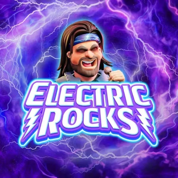 Electric Rocks logo – Slots by Inspired Gaming at Lyra Bet Casino