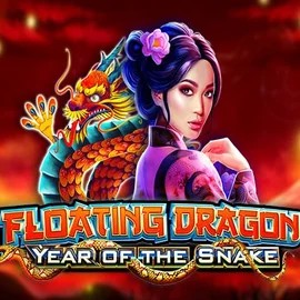 Floating Dragon Year of the Snake slot visual from Pragmatic Play available on lyrabetcasino.eu