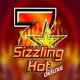 Enjoy Sizzling Hot Deluxe by Novomatic – logo hosted on lyrabetcasino.eu